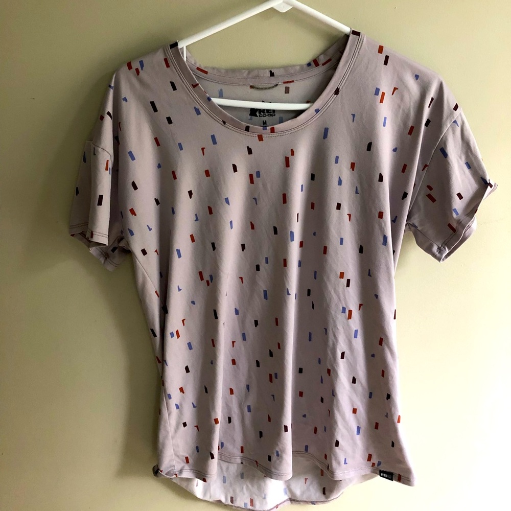 REI athletic moisture wicking shirt